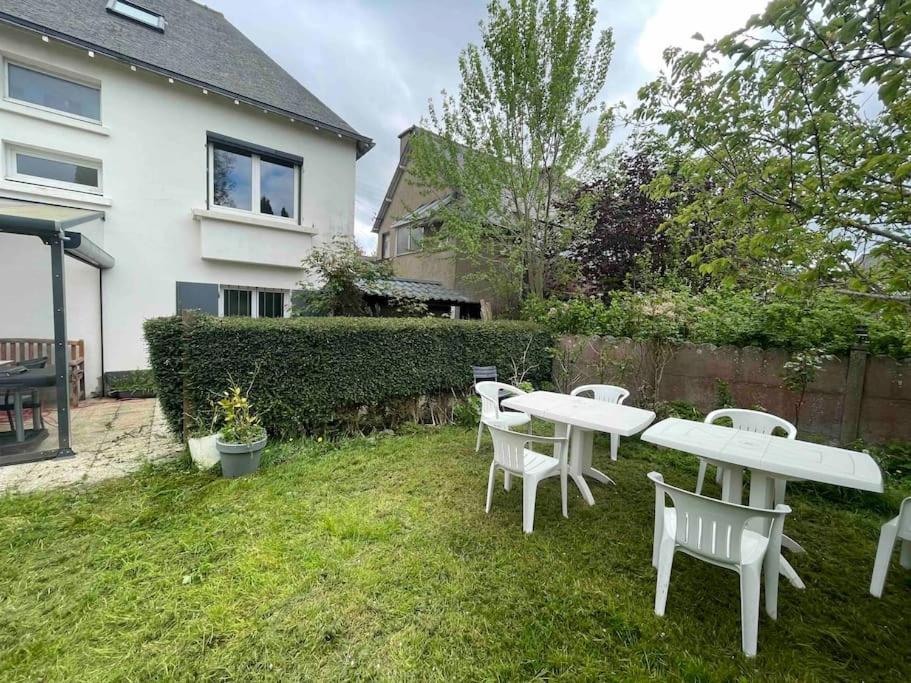 Maison Spacieuse Avec Jardin Et Salle De Sport แซงต์-บรีเออ ภายนอก รูปภาพ