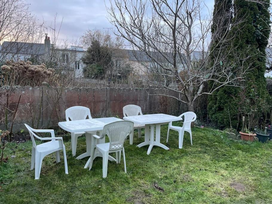 Maison Spacieuse Avec Jardin Et Salle De Sport แซงต์-บรีเออ ภายนอก รูปภาพ